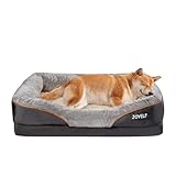 JOYELF Großes Hundebett Memory Foam orthopädisches Hundebett & Hundesofa mit abnehmbarem...