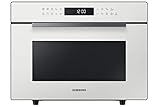 Samsung Microonde MC35R8058CE/ET Glasdesign Mikrowelle mit Dampffunktion und...