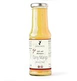 Bio Grill-und Würzsauce Curry Mango, Sanchon (6 x 210 ml)