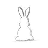 Ausstechform Osterhase, Edelstahl, 12,7 cm