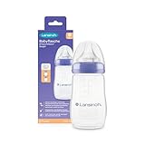 Lansinoh Babyflasche mit NaturalWave Sauger Gr. M, 240 ml - neues kompaktes...