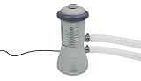 Intex Krystal Clear Cartridge Filter Pump - Pool Kartuschenfilteranlage - Grau - 900 L/H,...