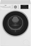 Beko B5WFU584135W Waschvollautomat, 8kg, Waschmaschine, Restzeitanzeige und Schleuderwahl,...