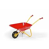 Rolly Toys Kinderschubkarre (Farbe gelb/rot, Gartenschubkarre, Metallschubkarre,...