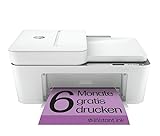 HP DeskJet 4120e Multifunktionsdrucker, 6 Monate gratis drucken mit HP Instant Ink...