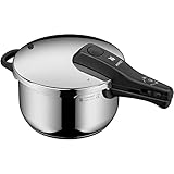 WMF Perfect One Pot Schnellkochtopf Induktion 4,5l, Dampfkochtopf, großes Kochsignal, 2...