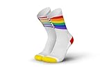 INCYLENCE PRIDE regenbogenfarbene Laufsocken (DE/NL/SE/PL, Numerisch, 39, 42, Regular,...