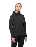 Jack Wolfskin Damen Bornberg Hoody W Softshelljacke, Schwarz, M EU