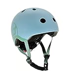 Scoot & Ride Kinder Fahrradhelm, Steel, 45 bis 51cm