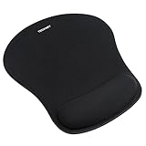 TECKNET Mauspad mit Gelkissen, Memory Foam Mousepad Ergonomisches Wasserdicht Komfort...