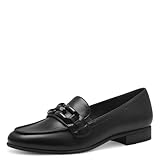 Jana Damen Slipper mit Blockabsatz Elegant, Schwarz (Black), 40 EU