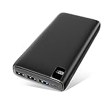 A ADDTOP Power Bank 26800mAh, 22,5W Powerbank USB C Externer Akku mit PD 20W...