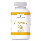 Vitamin C 1000 mg | 180 vegane Tabletten | 6 Monatsvorrat | Immunsystem |...