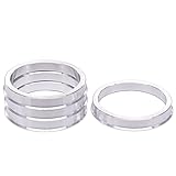 Doo Engy Aluminium Zentrierringe 66,6-57,1 mm für A-UDI M-ercedes V-W S-eat S-Koda...