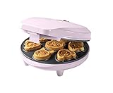 Bestron Waffeleisen für Mini-Cookies-Maker in Tiermotiven, Waffeleisen für...