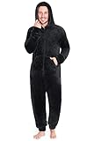 CityComfort Herren Overall Jumpsuit, One Piece Anzug Fleece Onesie Herren Flauschig...