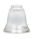 Westinghouse Lighting 8703740 Lampenschirm 4,2 cm aus klarem Riffelglas,...