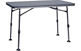 BERGER Molveno Campingtisch - Klapptisch Höhenverstellbar 115 x 70 cm Alu...