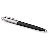 Parker Jotter Originals Kugelschreiber | Klassisches Schwarz | Mittlere Spitze | Blaue...