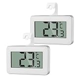 AiQInu 2 Mini Thermometer Kühlschrank Digital, Kühlschrank Thermometer Innen,...