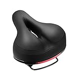 ECXTOP Bequemer Fahrradsitz Fahrradsattel Verdickung des Memory Foam...