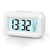 Vicloon Wecker Digital,LCD Display Tischuhr mit Snooze,12/24...