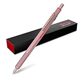 rOtring 600 Kugelschreiber | mittlere Spitze | Schwarze Tinte | Roségold Schaft...