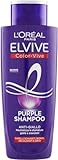 L'Oréal Paris Anti-Gelb Color Vive Purple Shampoo, Shampoo für gebleichtes Haar, Blond,...