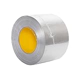 Aluminium Klebeband Hitzebeständiges 48mm x 100m - 1 Rolle Wasserdichtes Alu Klebeband...