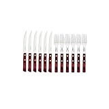 Tramontina Steakbesteck Pizzabesteck, 12-teiliges Set, für 6 Personen, Steakbesteckset,...