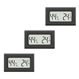 MAVORI® 3x Mini Thermometer & Hygrometer innen digital - 2in1 Zimmerthermometer...