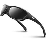 RIVBOS Sonnenbrille für Herren und Damen, polarisiert, UV400, Fahrradbrille, Sportbrille,...