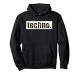 Techno-Musik Party Rave Festival Camouflage Pullover Hoodie