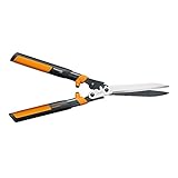 Fiskars Garden 392861-1002 Powergear2 Heckenschere, 58,4 cm, schwarz/orange