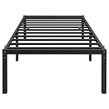 Yaheetech Bettrahmen 90 x 200 cm Metallbett Bettgestell aus Metall, Modern Jugendbett mit...