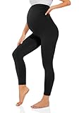 TNNZEET Umstandsleggings High Waist Damen Umstandshose Schwangerschaft Leggings...