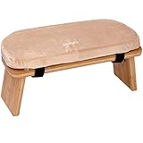 Zen Power Yoga Bench, klappbare Yoga Bank aus Holz, ergonomische...