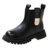 Schneestiefel 35 Herbst und Winter Kinder Stiefel Mädchen Stiefeletten dicker Boden...