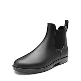 DREAM PAIRS Gummistiefel Herren Halbhoch Chelsea Boots Arbeitsschuhe Herren...