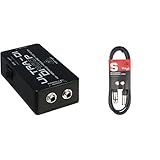 Behringer ULTRA-DI DI400P Passive Hochleistungs-DI-Box & Stagg 3M Mikrofon...