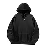 F Fityle Langarm-Kapuzenpullover, Kapuzenpullover, Kordelzug-Hoodie, weiche Kleidung,...