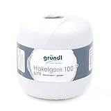 Häkelgarn 100 Gründl 100% Baumwolle, Filetgarn,häkeln, 100g 566 m,NS -2,Stärke 10 (101...