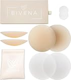 Bivena® Nippelpads - Nipple Cover - Wiederverwendbare Nipple Pads mit...