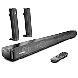 ULTIMEA 2.2-Kanal Soundbar für TV Geräte, teilbare 2-in-1 Soundbar für...