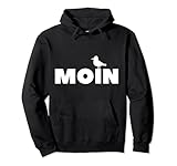 Moin Möwe Plattdeutsch Norddeutsch Rettungsring Geschenkidee Pullover Hoodie