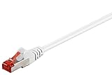 Goobay 92759 CAT 6 Kabel Lan Netzwerkkabel für Gigabit Ethernet S-FTP doppelt geschirmtes...