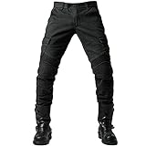 GEBIN Herren Motorradhose, Motorrad Jeans Biker Trousers, Sportliche Motorrad Hose Fahrrad...