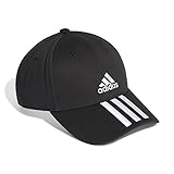 adidas Unisex-Adult Bball 3s Cap Ct Baseball, Black/White/White, Einheitsgröße , 1er...