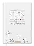 Gästebuch für Hochzeit, Geburtstag, Ferienwohnung, Taufe, Hochzeitsgästebuch...