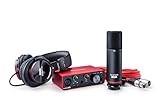 Focusrite Scarlett Solo Studio 3. Gen USB-Audio-Interface-Bundle für...